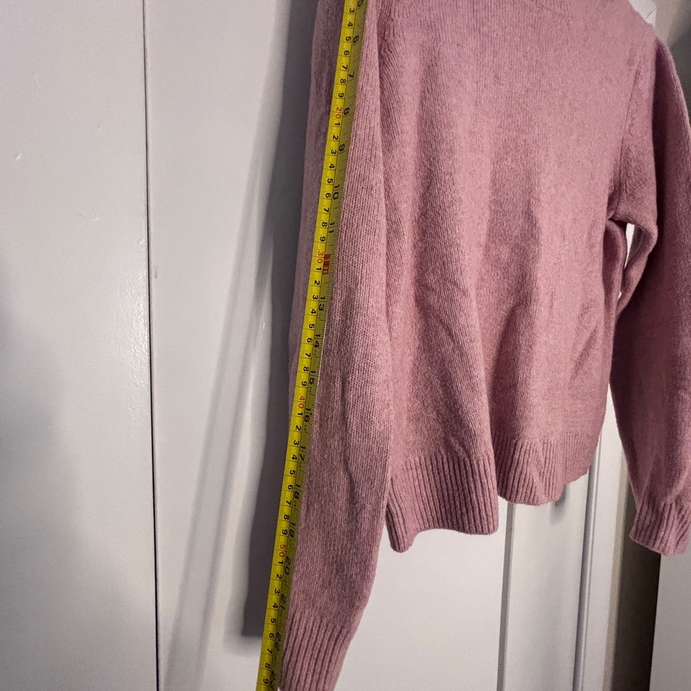 GAP Soft Pink 💕 cotton blend Pullover sweater - Picture 7 of 9